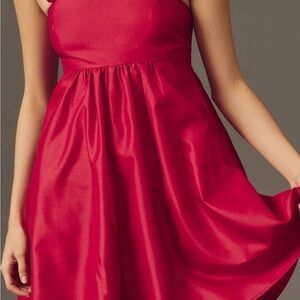 Hutch Vibrant Red Mini Dress